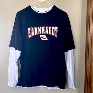 Chase Authentics Black and White Long Sleeve Tee